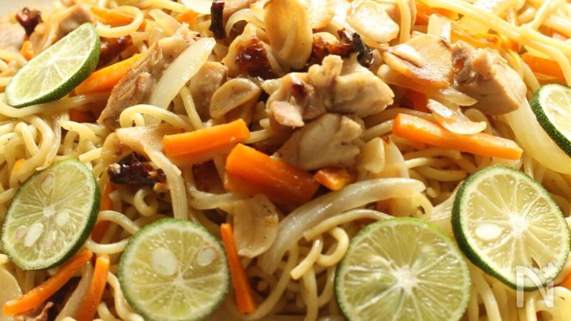 qでも人気 すだちたっぷり鶏塩焼きそば By 伊藤協子 レシピサイト Nadia ナディア プロの料理家のおいしいレシピ