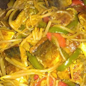 lalilulelonの作ってみた!投稿(【さばの野菜カレーあんかけ】美味しすぎる…！絶品お魚おかず♡)