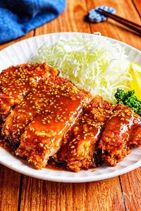 濃厚♡【味噌だれとんかつ】ご飯が進む♪