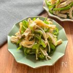抱えて食べたい！レンジで味しみ♡『ピーマンとえのきの煮浸し』