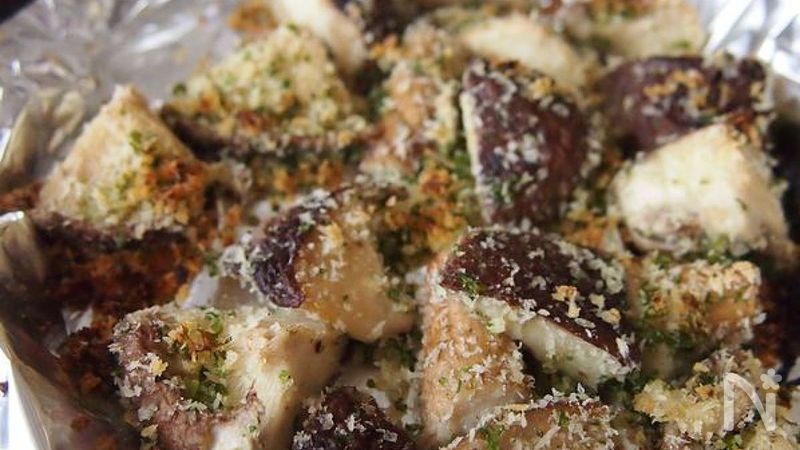 椎茸のパセリパン粉焼き By 築山紀子 レシピサイト Nadia ナディア プロの料理家のおいしいレシピ