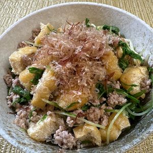 楽ラク手抜キッチン🐶🐾の作ってみた!投稿(大阪の味！水菜のはりはりスープ)