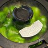 ピーマンの白だしわさび漬けの工程3