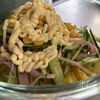 驚きの変化球！【千切りカレーポテサラ】の工程4