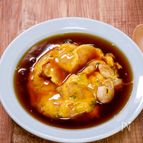 甘酸っぱい「海老玉あんかけ」