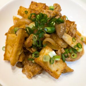 るるる♪の作ってみた!投稿(厚揚げたっぷり《節約♡ポークチャップ》)