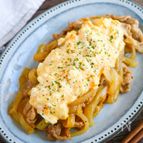 豚肉と玉ねぎの甘酢タルタルかけ【相性◎ご飯がススムおかず】
