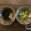 ゆず香る！アサリが主役の和風ラーメンの工程1