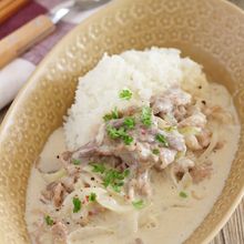 【サク飯】和風ビーフストロガノフ