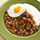 なすとトマトのキーマカレー