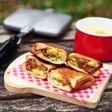 〈ホットサンドメーカーで作る〉照りたまチキン風サンド