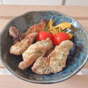 あーちゃん·͜· ♡の作ってみた!投稿(【むね肉ののり塩スティック】子供喜ぶ♡︎)