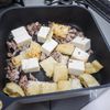 だし醤油で味付け「薄揚げと豆腐のカリカリ春雨炒め」の工程1