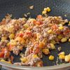 【夏野菜ミートソースのズッキーニボート】調味料2つで絶品◎の工程2
