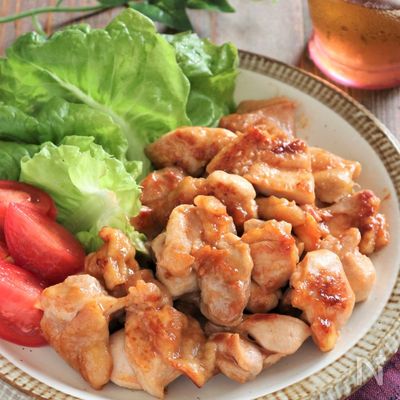【冷凍作り置き】子供が喜ぶ！やわらかケチャップ照りチキン