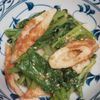 あきぷぅの作ってみた!投稿(小松菜ちくわのごま味噌ソテー【#お弁当 #作り置き #簡単】)