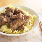豚ロースの梅はちみつ煮