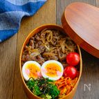 お弁当用の牛丼の具