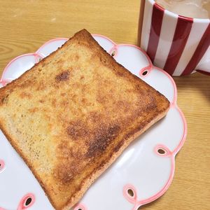 ナムディの作ってみた!投稿(サクッふわ♡まるでスイートブールみたいな冷凍作りおきトースト)