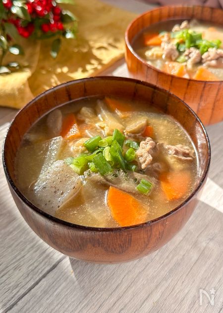 毎日でも飽きない♩【我が家の豚汁】