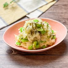 簡単おいしい！枝豆と塩昆布のポテトサラダ