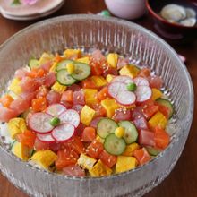 おもてなしやお祝いに♡コロコロちらし寿司