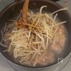 仕事後10分で作れる【"餡"かけうどん】の工程1