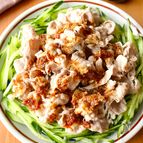 レンジで5分！【中華風胡麻ダレ豚しゃぶ×きゅうり】
