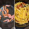 じゃがいもとピーマンのオイスター炒め│ごはんが進む10分副菜の工程2