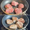 【豚ヒレステーキ オニオンわさびソース】簡単ごちそうおかず♡の工程2