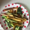 ミキティの作ってみた!投稿(さつまいもと小松菜のきんぴら風甘辛炒め)