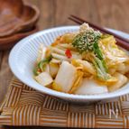 ポリ袋で簡単！＊白菜のピリ辛漬け＊