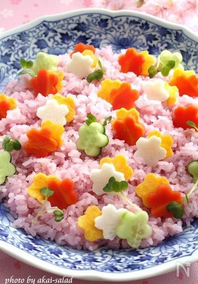 花野菜の散らし寿司 By 長岡美津恵akai Salad レシピサイト Nadia ナディア プロの料理家のおいしいレシピ