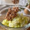 給食の大人気副菜【納豆ごま和え】の工程3