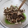 レンジで簡単【しめじ&舞茸の生姜和え】食物繊維たっぷり副菜!の工程2