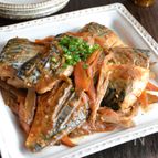 フライパンで煮物♪サバと根菜の味噌照り煮