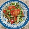 よっこの作ってみた!投稿(5分で出来る最強副菜！トマトと水菜のがっつりサラダ！米泥棒！)