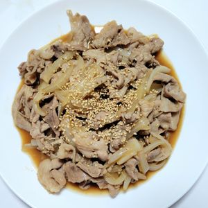 ふうかの作ってみた!投稿(豚こま肉のオイスターソース炒め。)