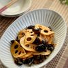 あゆの作ってみた!投稿(シャキシャキ&コリコリ♡れんこんときくらげのピリ辛中華炒め)