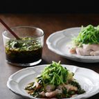 ニラ醤油で美味しさアップ！低温調理の茹で豚
