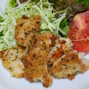 marine55の作ってみた!投稿(ハーブ香る鶏肉のパン粉焼き)