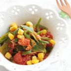 レンジで作る！夏野菜のツナ和え