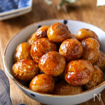 田舎のお惣菜*小じゃがいもの煮っころがし