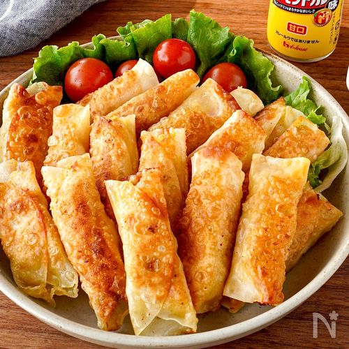 【カレーポテト餃子】カリッホクッやみつき!