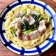 レンジで5分！パパッと1人飯♪【豚バラ塩焼きそば】
