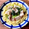 レンジで5分!パパッと1人飯♪【豚バラ塩焼きそば】