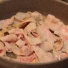 厚揚げと豚バラとほうれん草の旨だれ中華炒めの工程2