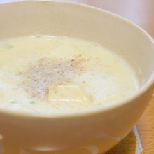 体ぽかぽか豆乳スープ