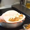鯖缶丸ごとケサディーヤの工程6
