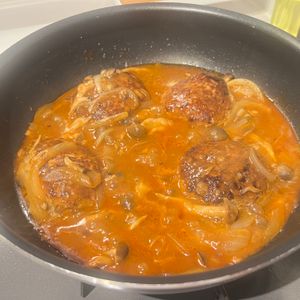 しーちゃんの作ってみた!投稿(【煮込みハンバーグ】我が家一番人気おかず♡小さめ簡単Ver.)